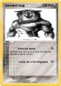 chevalier loup