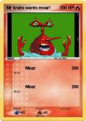 Mr krabs wants