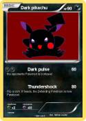 Dark pikachu