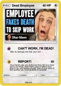 Dead Employee
