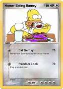 Homer Eating