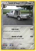 truck of fiery