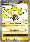 Pikachu Gir