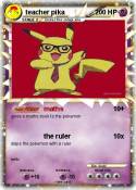 teacher pika