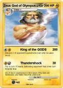 Zeus God of