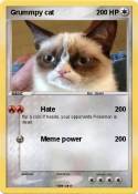 Grummpy cat
