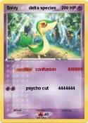 Snivy delta