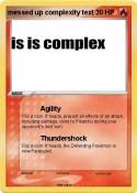messed up compl