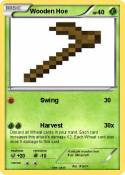 Wooden Hoe