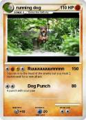 running dog