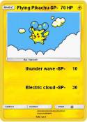 Flying Pikachu-