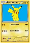 Ash's Pikachu