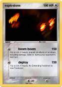 explosions