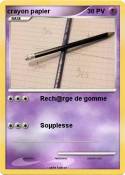 crayon papier