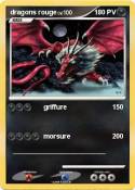 dragons rouge