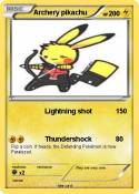 Archery pikachu