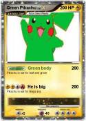 Green Pikachu