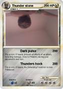 Thunder stone