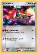 arceus lv.70