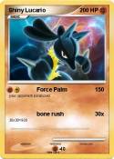 Shiny Lucario