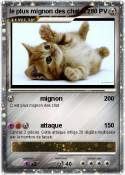 le plus mignon