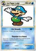 Ice Paper Luigi