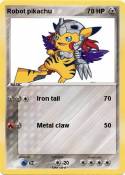 Robot pikachu
