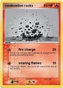 combustion rock
