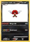 Knuckles doll