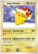 Santa Pikachu