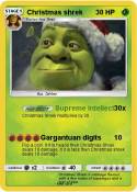 Christmas shrek
