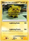Pikachu Cat