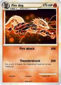 Fire dog