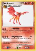 Fire dino