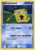 angry spongebob