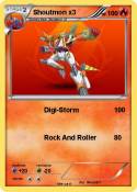 Shoutmon x3