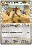 MATA NUI TITAN
