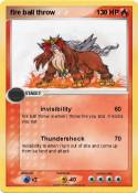 fire ball throw