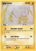 gray cloud