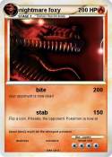 nightmare foxy