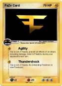 FaZe Card