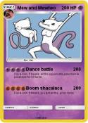 Mew and Mewtwo