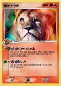 space lion