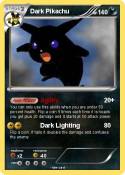 Dark Pikachu