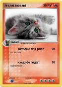 le chat inosant