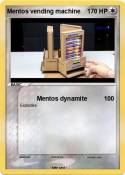 Mentos vending