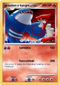groudon e kyogr