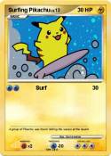 Surfing Pikachu