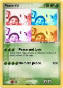 Peace Yo!