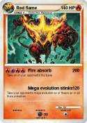 Red flame